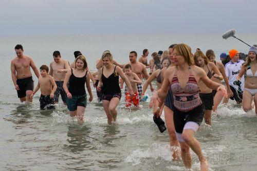Anbaden am Südstrand 2010