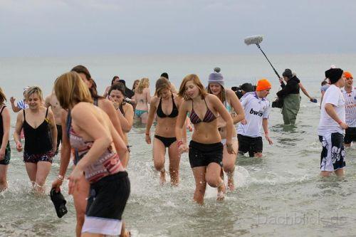 Anbaden am Südstrand 2010