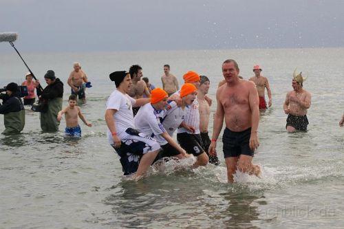 Anbaden am Südstrand 2010