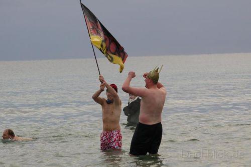 Anbaden am Südstrand 2010