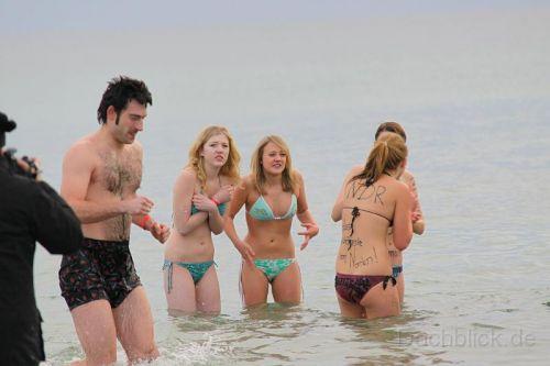 Anbaden am Südstrand 2010