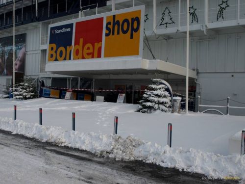 Bordershop Puttgarden lößt sich ab