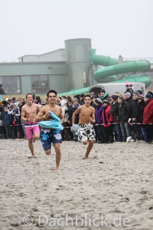 Anbaden am Südstrand 2013