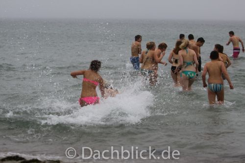 Anbaden am Südstrand 2013