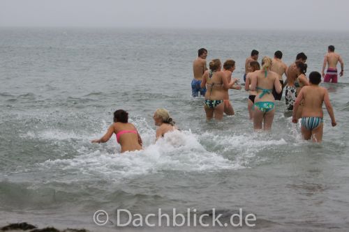 Anbaden am Südstrand 2013