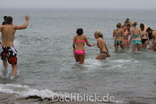 Anbaden am Südstrand 2013