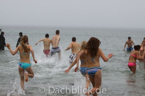 Anbaden am Südstrand 2013