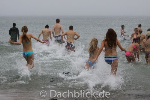 Anbaden am Südstrand 2013