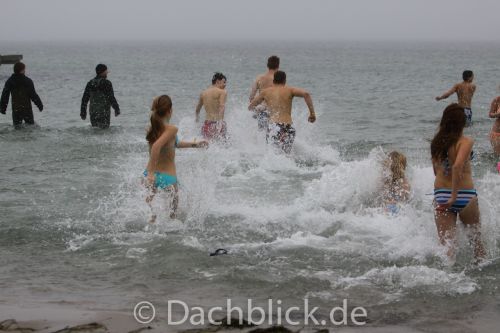 Anbaden am Südstrand 2013