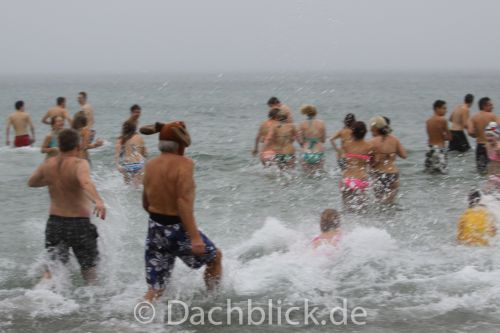 Anbaden am Südstrand 2013