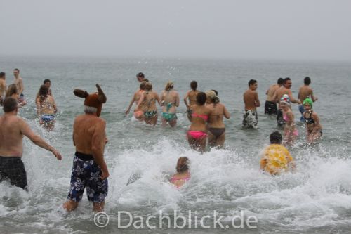 Anbaden am Südstrand 2013