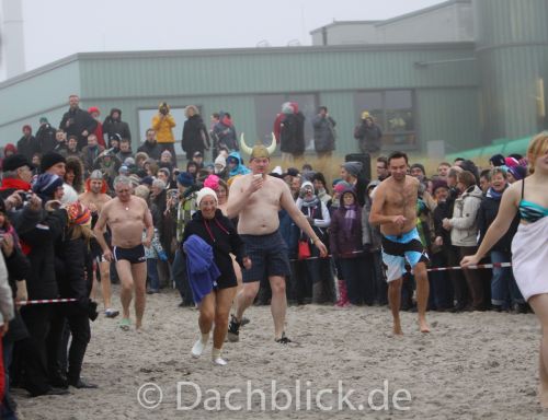 Anbaden am Südstrand 2013