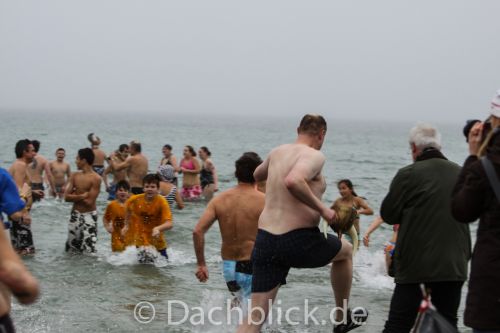 Anbaden am Südstrand 2013