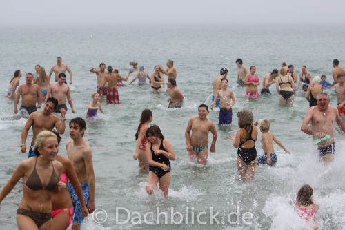 Anbaden am Südstrand 2013