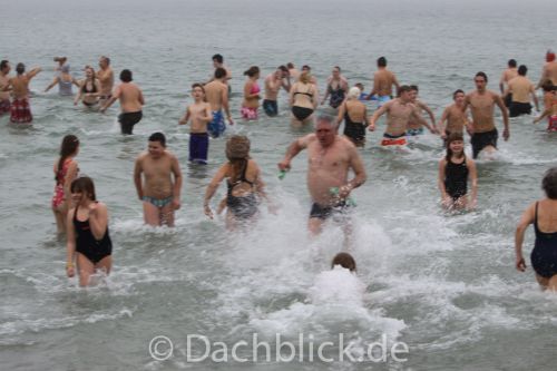 Anbaden am Südstrand 2013