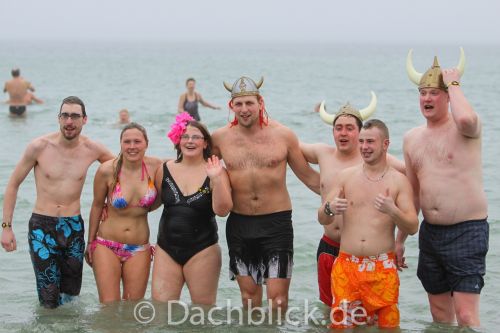 Anbaden am Südstrand 2013