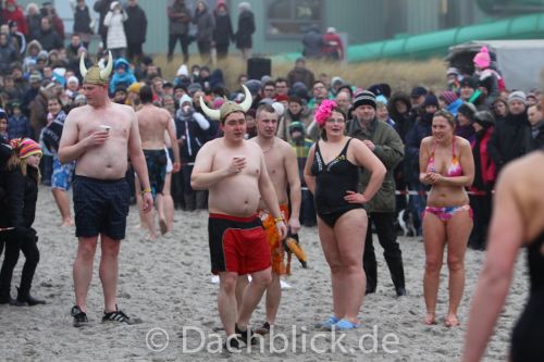 Anbaden am Südstrand 2013