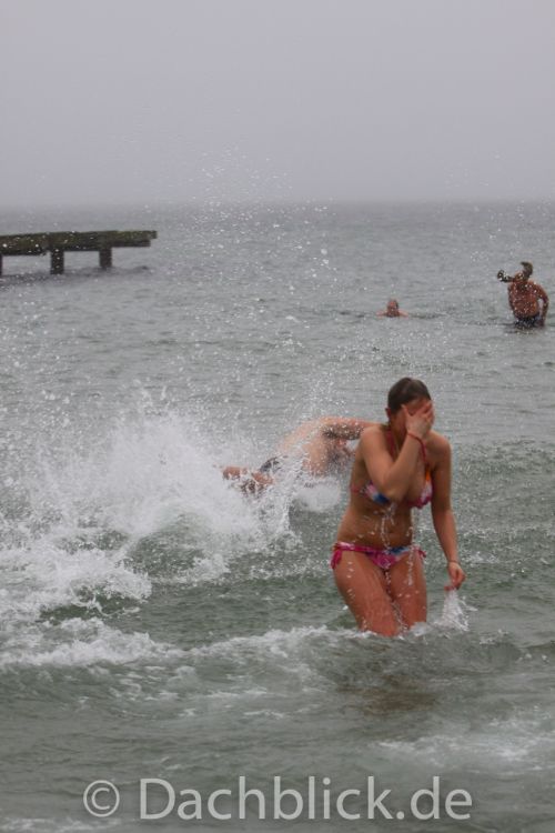 Anbaden am Südstrand 2013