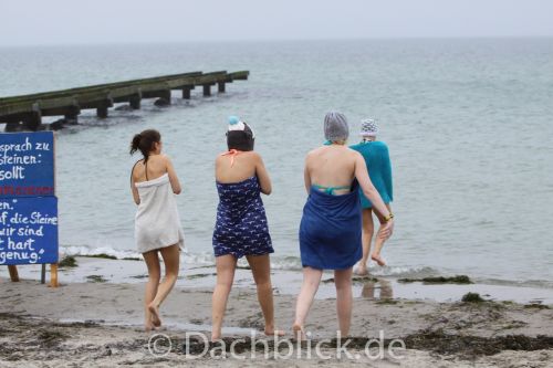 Anbaden am Südstrand 2013