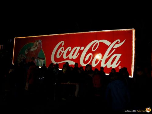 Der Coca Cola Weihnachtstruck auf Fehmarn