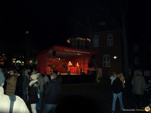 Der Coca Cola Weihnachtstruck auf Fehmarn