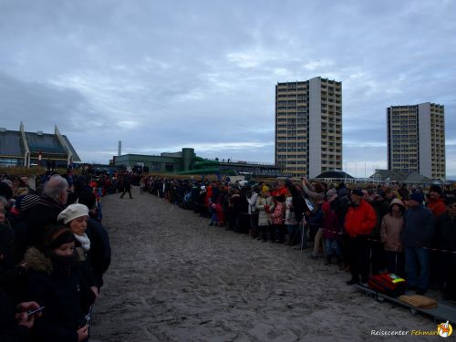 Anbaden am Südstrand Fehmarn 2014