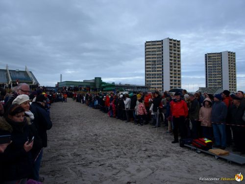 Anbaden am Südstrand Fehmarn 2014