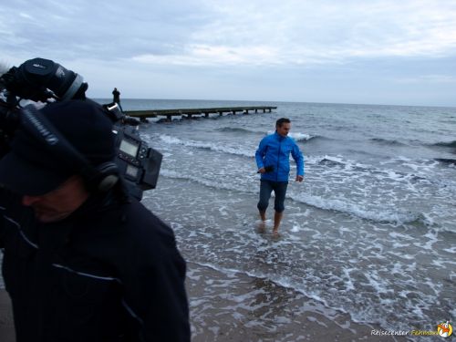 Anbaden am Südstrand Fehmarn 2014