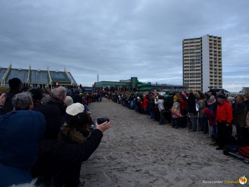 Anbaden am Südstrand Fehmarn 2014