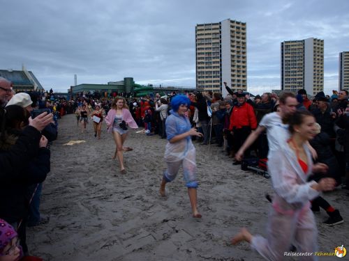 Anbaden am Südstrand Fehmarn 2014