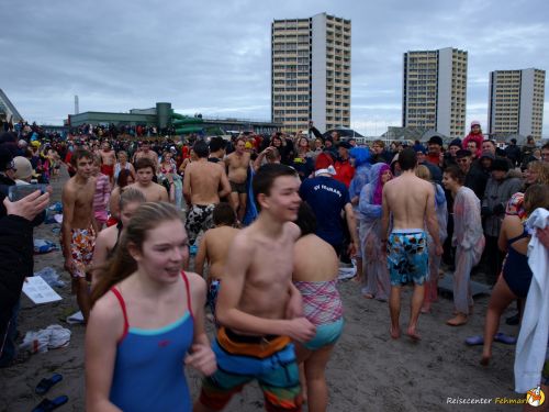 Anbaden am Südstrand Fehmarn 2014