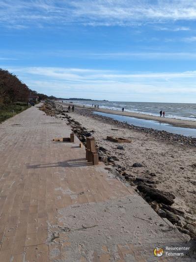 Südstrand nach Sturm 2023
