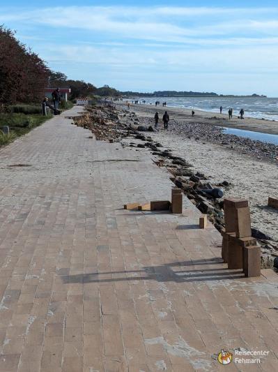 Südstrand nach Sturm 2023
