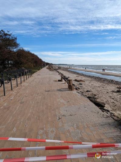 Südstrand nach Sturm 2023