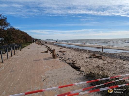 Südstrand nach Sturm 2023