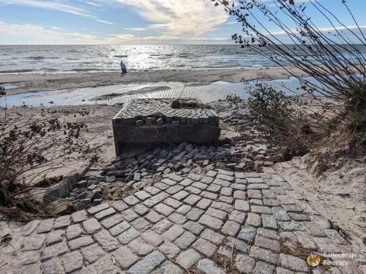 Südstrand nach Sturm 2023