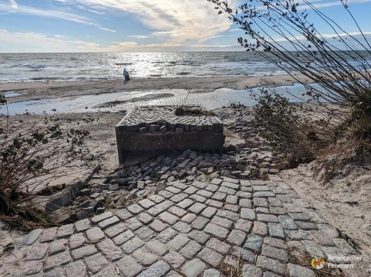 Südstrand nach Sturm 2023