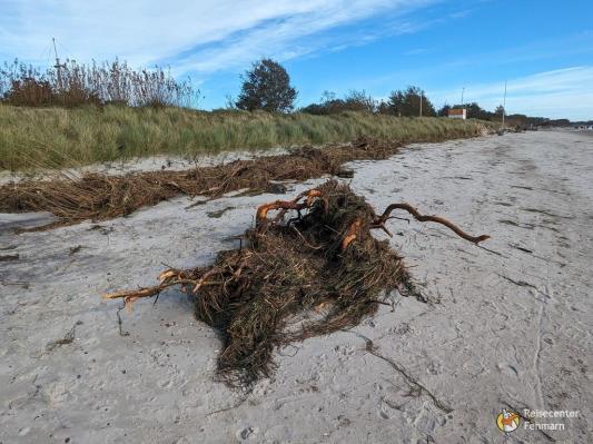 Südstrand nach Sturm 2023