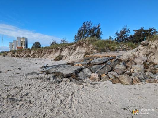 Südstrand nach Sturm 2023
