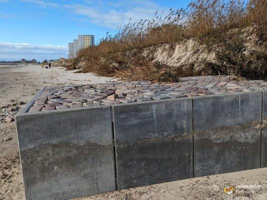 Südstrand nach Sturm 2023