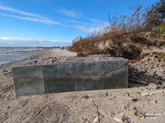 Südstrand nach Sturm 2023