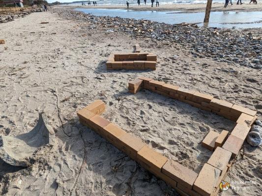 Südstrand nach Sturm 2023
