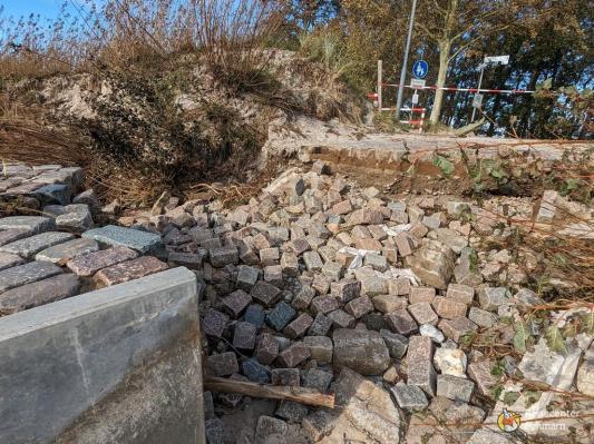 Südstrand nach Sturm 2023