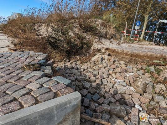 Südstrand nach Sturm 2023