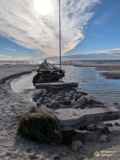Südstrand nach Sturm 2023