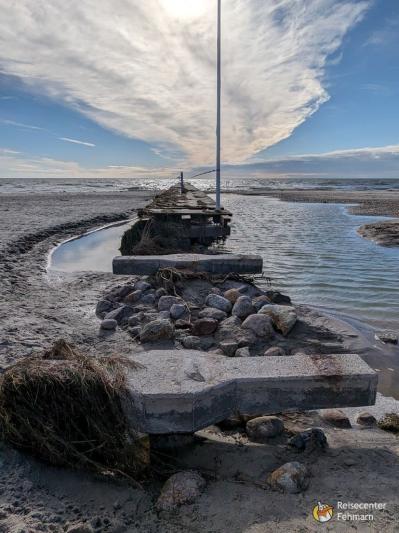 Südstrand nach Sturm 2023