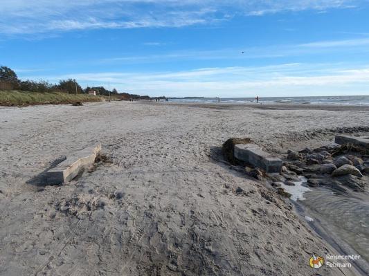 Südstrand nach Sturm 2023