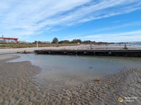 Südstrand nach Sturm 2023