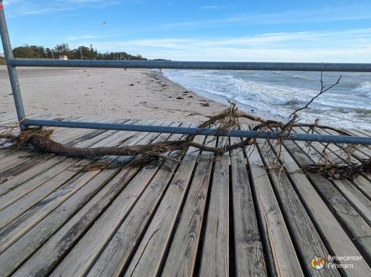 Südstrand nach Sturm 2023