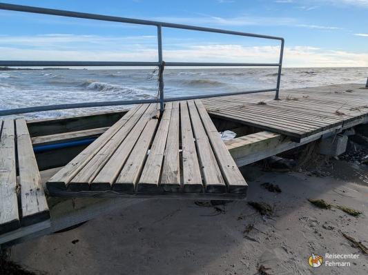 Südstrand nach Sturm 2023